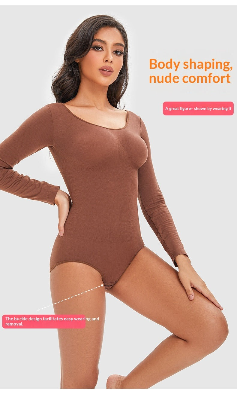 Women's Long-sleeve Shapewear Bodysuit