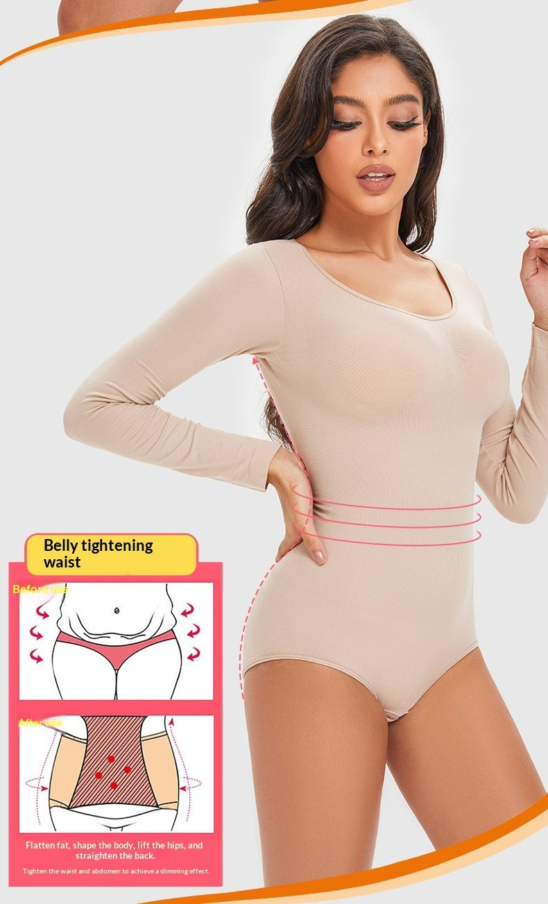 Women's Long-sleeve Shapewear Bodysuit