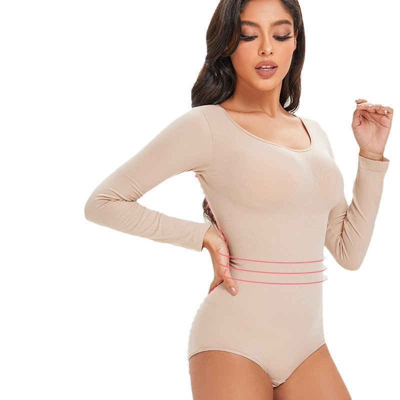 Women's Long-sleeve Shapewear Bodysuit