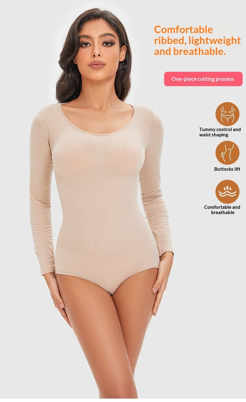 Women's Long-sleeve Shapewear Bodysuit