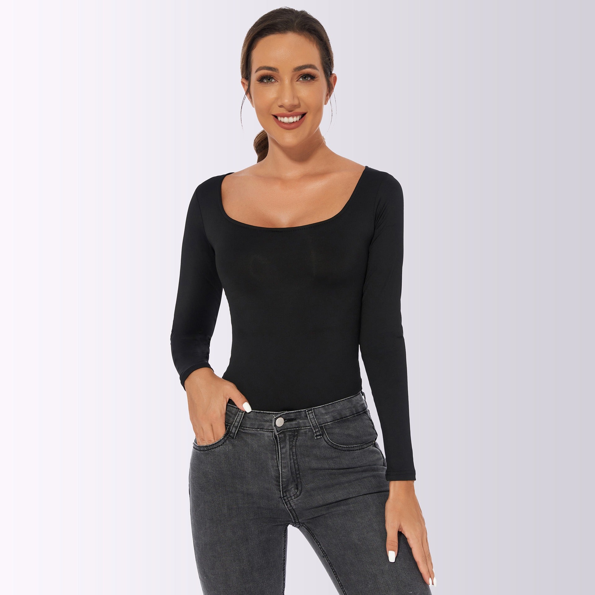 Women's Slim Polyester Jumpsuit