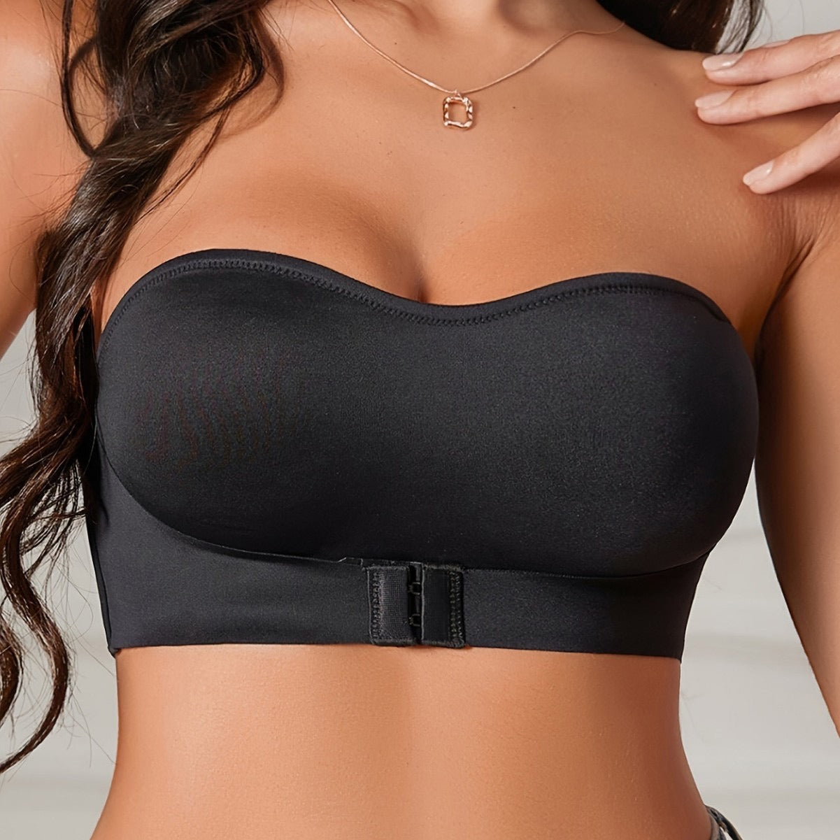 Thin Cup Push Up Strapless Bra