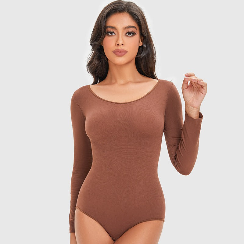Women's Long-sleeve Shapewear Bodysuit