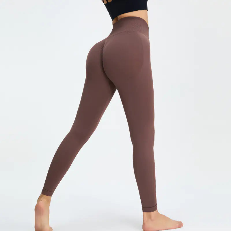 High-Waist Seamless Women's Fitness Leggings for Yoga