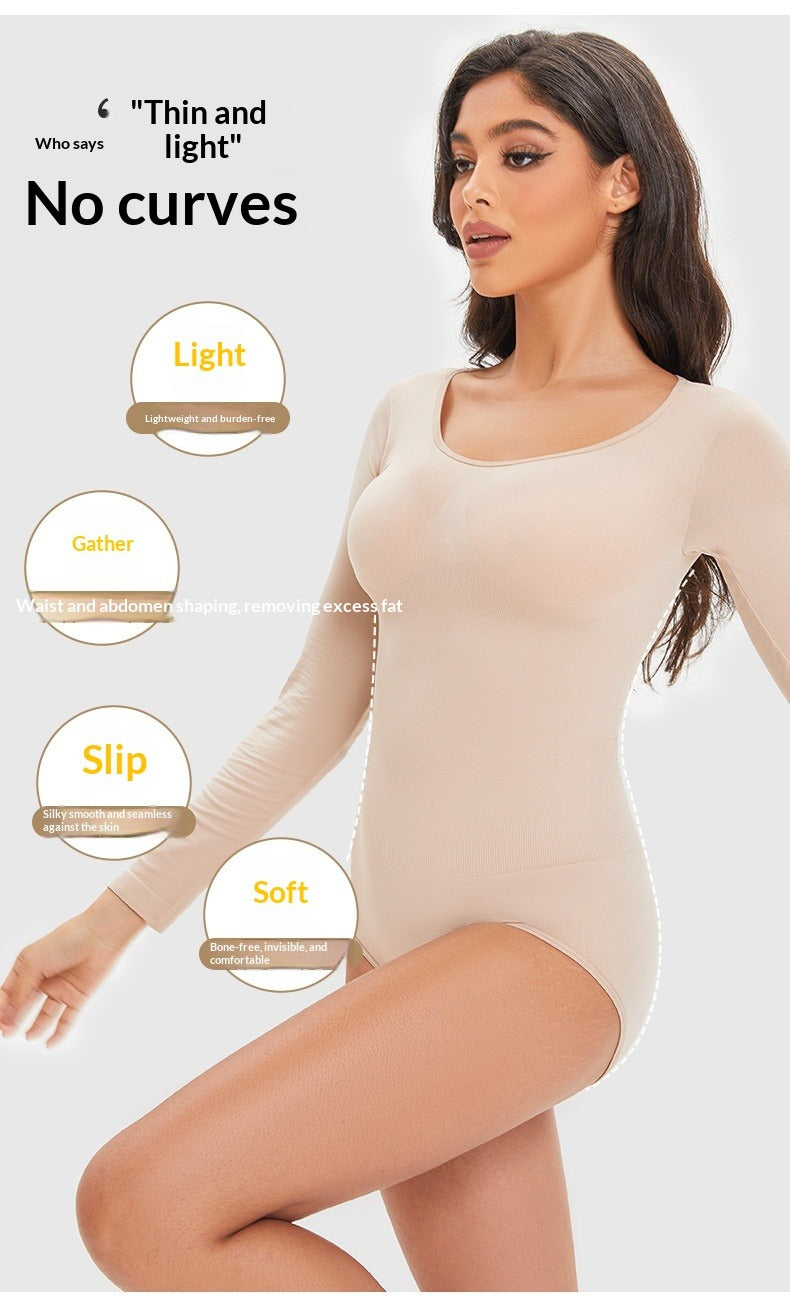 Women's Long-sleeve Shapewear Bodysuit