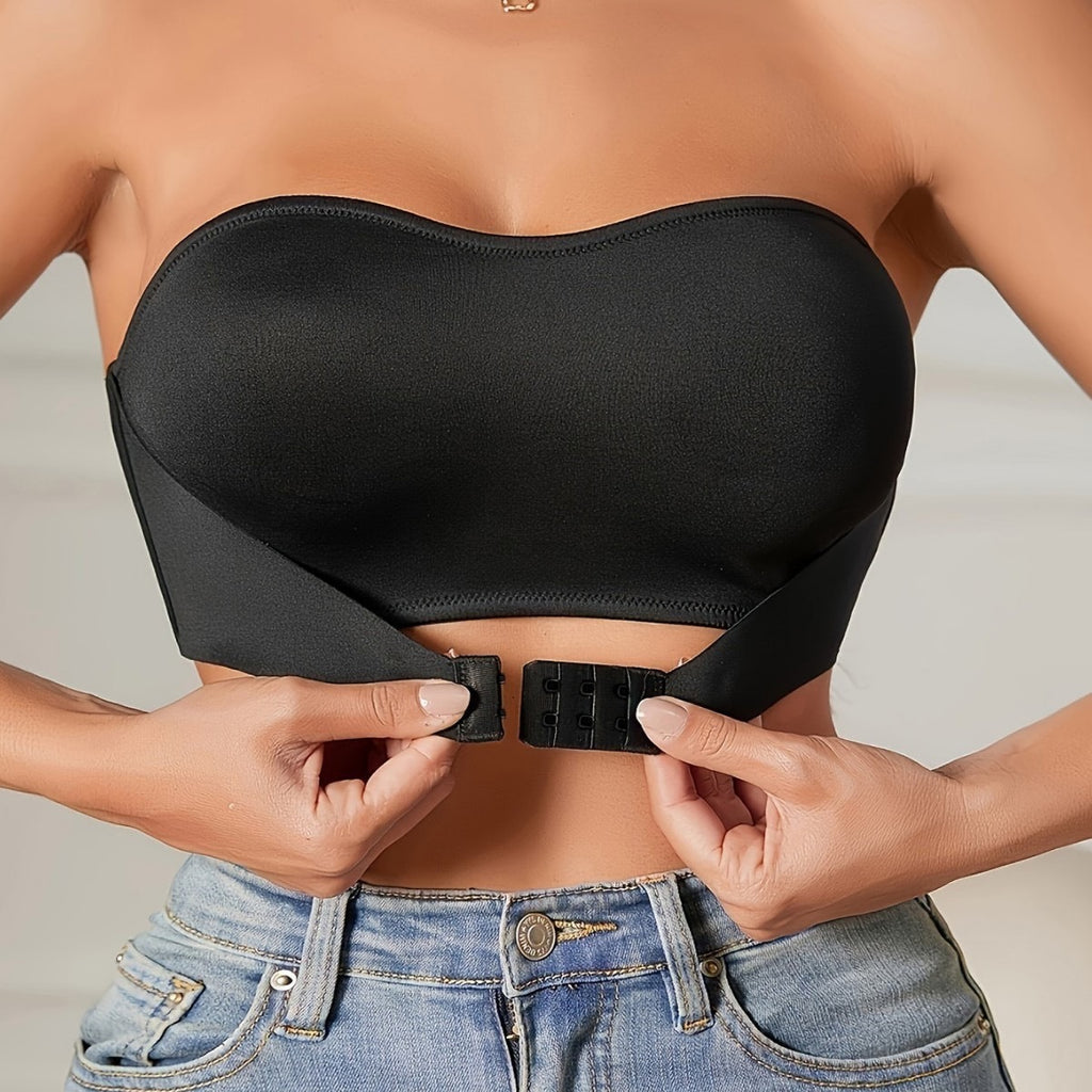 Thin Cup Push Up Strapless Bra